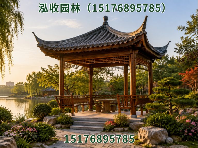 海口凉亭展示图